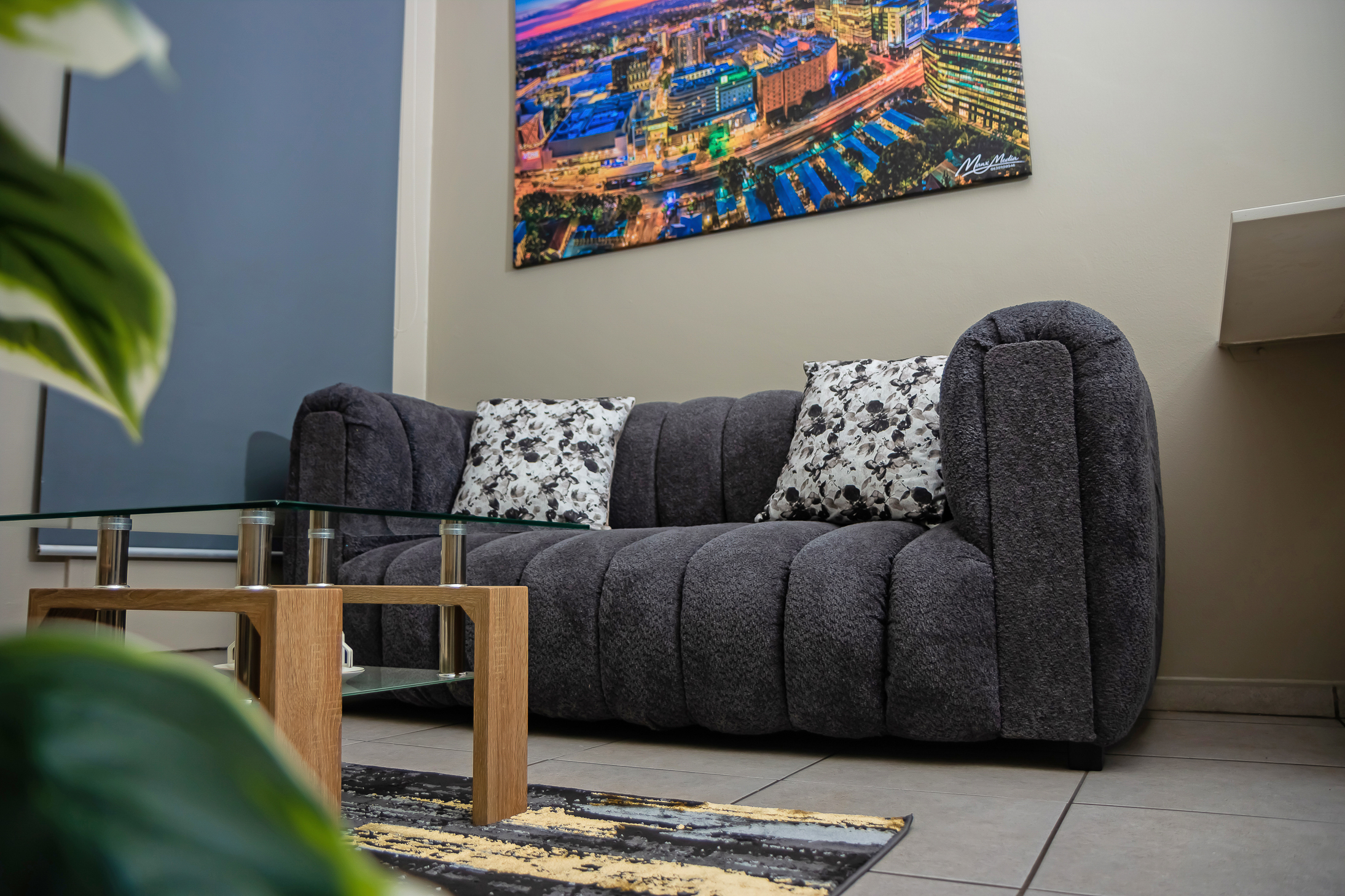 The Bolton Apartment Living Room photo 2